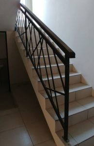 Rejas y escaleras